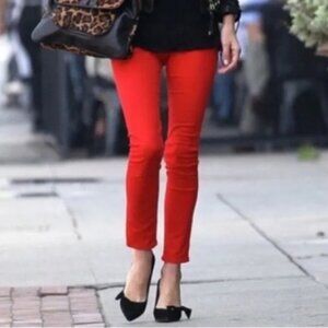 Cynthia Rowley Red Slacks